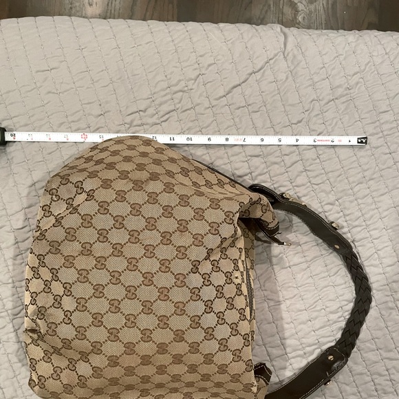 Gucci GG Canvas Studded Hobo - Picture 10 of 16